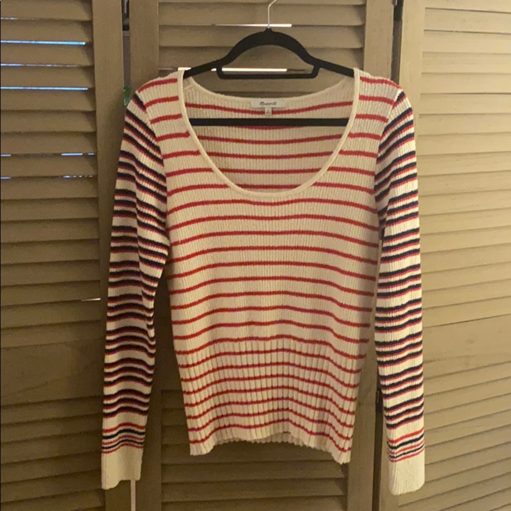 Madewell Striped Stillman Sweater